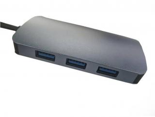 RCT Gigabit Ethernet & 3-port USB3.0 Hub Multi-Adapter Photo
