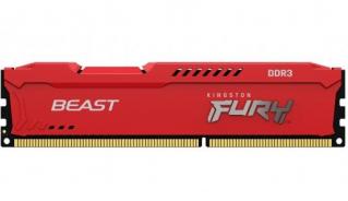 Kingston Fury Beast Red 4GB 1600MHz DDR3 Desktop Memory Module - Red (KF316C10BR/4) Photo