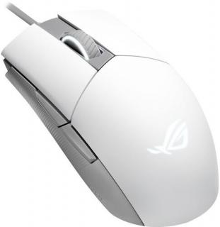 Asus ROG Strix Impact II Moonlight White Optical RGB Gaming Mouse Photo