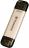 Transcend JetFlash 930C 256GB USB 3.2 2-In-1 Flash Drive - Gold Photo