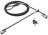 Kensington N17 Keyed Dual Head Notebook Lock for Wedge-Shaped Slots (K67995WW) Photo