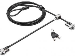 Kensington N17 Keyed Dual Head Notebook Lock for Wedge-Shaped Slots (K67995WW) Photo