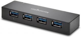 Kensington UH4000C 4-Port USB 3.0 Hub + Charging - Black (K39122EU) Photo