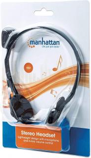 Manhattan 3.5mm Stereo Headset - (164429) Photo