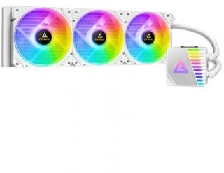 Antec Symphony 360 ARGB 360mm Liquid CPU Cooler - White Photo