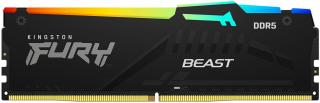 Kingston Fury Beast RGB 8GB 5200MHz DDR5 Desktop Memory Module - Black (KF552C40BBA-8) Photo