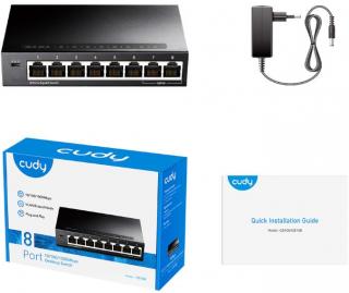 Cudy GS108 8-Port Unmanaged Gigabit Switch Photo