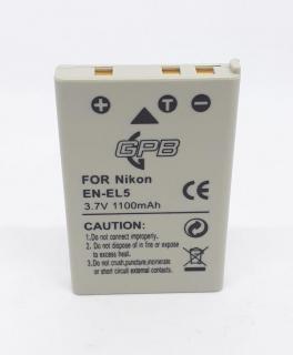 GPB 1100mAh Battery for Nikon EN-EL5 Photo